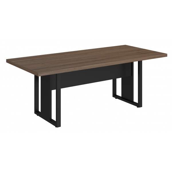 Mesa De Reunião Retangular Pé Quadro Start 40mm Gebb Work
